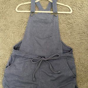 Blue Overall Shorts